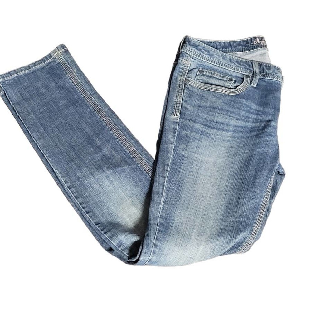 American rag 32x32 skinny jeans 7-R medium wash